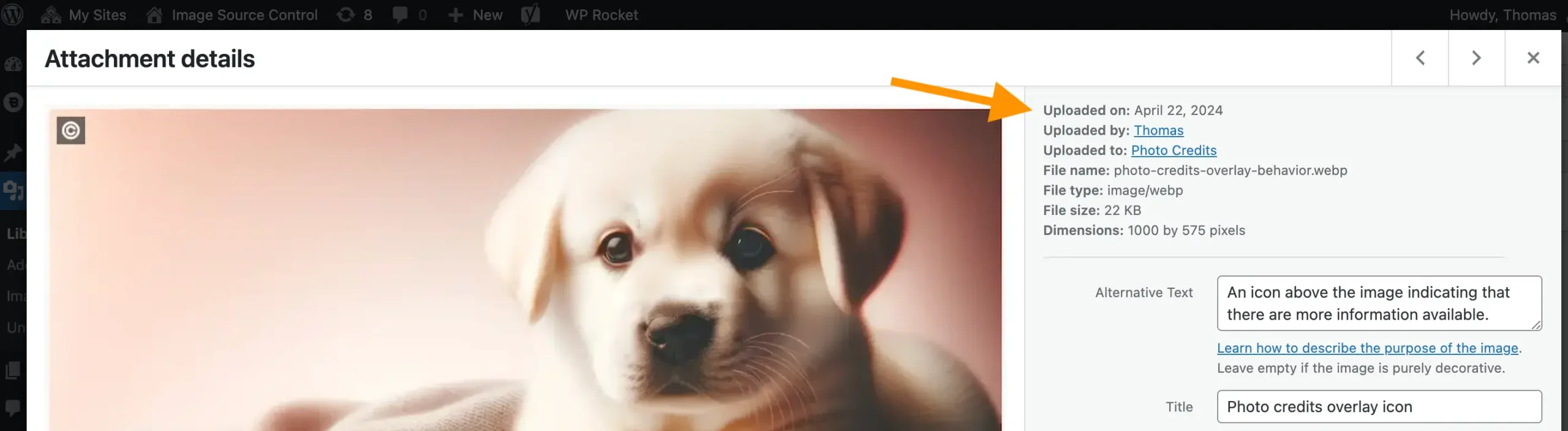 What is Unattached Media Fiels in WordPress 